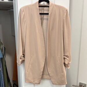 Babaton Light Tan Women's Blazer